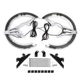 TCMT Brake Rotor Covers LED Light Fit For Honda Goldwing GL1800 '18-'25