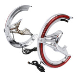 TCMT Brake Rotor Covers LED Light Fit For Honda Goldwing GL1800 '18-'25