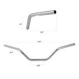 TCMT 5" Rise 1" Ape Handlebar Hanger Bar Fit For Harley Softail Sportster - TCMT