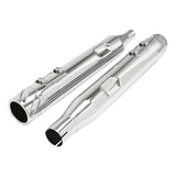 TCMT 4" Slip On Straight Mufflers Exhaust Pipe Fit For Harley Touring '17-'24 - TCMT