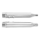 TCMT 4" Slip On Straight Mufflers Exhaust Pipe Fit For Harley Touring '17-'24 - TCMT