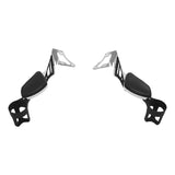 TCMT Passenger Arm Rests & Adjustable Drink Holders Fit For Harley Touring '97-'13 Trunk - TCMT