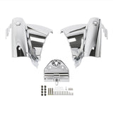 TCMT 7" Chrome Round Headlight Nacelle Cover Fit For Harley Road King '14-'24 - TCMT