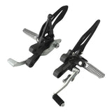 TCMT Front Driver FootPegs Rest Pedals Bracket Set Fit For YAMAHA YZF-R7 '22-'25 - TCMT