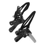 TCMT Front Footpegs Footrest Pedals Bracket Set Fit For Yamaha YZF R7 '22-'25 - TCMT