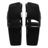 TCMT Vivid Black Hard Saddlebags 5"x7" Speaker Lids Fit For Harley Touring '14-'24
