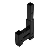 TCMT Rear Dual 2" Trailer Hitch Receiver Rise Drop Extender Adapter Tow Truck 4000 LB - TCMT