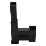 TCMT Rear Dual 2" Trailer Hitch Receiver Rise Drop Extender Adapter Tow Truck 4000 LB - TCMT