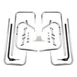 TCMT Saddlebags Guard Mount Bracket Fit For Harley Electra Glide Road King '97-'08 - TCMT