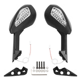 TCMT Turn Signal Integrated Rear View Side Mirrors Fit For DUCATI '15-'20