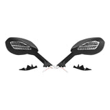 TCMT Turn Signal Integrated Rear View Side Mirrors Fit For DUCATI '15-'20