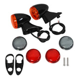 TCMT LED Turn Signals Light Bracket 4 Wires Fit For Harley Road Glide FLTR '15-'24 - TCMT