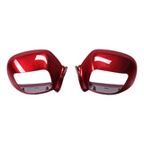 TCMT Red Rear View Mirrors Cover Fit For Honda Goldwing 1800 '01-'17 - TCMT