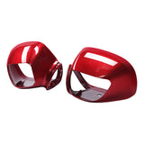 TCMT Red Rear View Mirrors Cover Fit For Honda Goldwing 1800 '01-'17 - TCMT