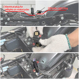 TCMT CVO Style LED Rear Fender System Fit For Harley Touring '14-'23.5