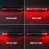 TCMT King/Chopped Trunk LED Brake Turn Tail Light Lamp For Harley Touring '14-'25