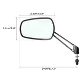TCMT Rear View Mirrors Fit For Harley Touring Electra Street Road Glide - TCMT