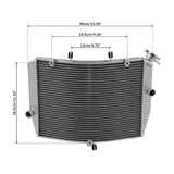TCMT Radiator Engine Cooler Cooling Fit For Kawasaki Ninja ZX6R '13-'23 - TCMT