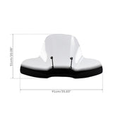TCMT Motorcycle Windshield Fit For Honda Suzuki Yamaha Can-Am Kawasaki - TCMT