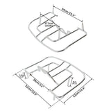 TCMT Rear Trunk Box Mount Top Luggage Rack Fit For Honda Goldwing GL1800 '01-'17 - TCMT