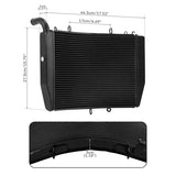 TCMT Motorcycle Aluminum Radiator Cooler Cooling Fit For Honda CBR600RR ABS '09-'24 - TCMT