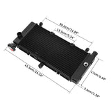 TCMT Radiator Engine Cooling Cooler Fit For Honda CB600F HORNET 600 '98-'06 - TCMT