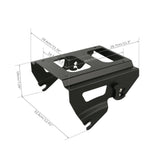 TCMT Quick Detach Solo Mount Rack Fit For Harley Touring '09-'13 - TCMT