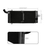TCMT Engine Radiator Cooler Cooling Fit For Honda VT750 '04-'09 - TCMT