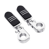 TCMT 1 1/4" 32mm Short Angled Adjustable Highway Foot Peg Mount Kit For Harley - TCMTMOTOR