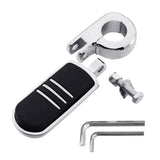 TCMT 1 1/4" 32mm Short Angled Adjustable Highway Foot Peg Mount Kit For Harley - TCMTMOTOR