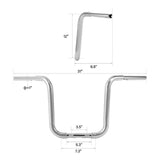 TCMT 1 1/4'' Ape Hanger Handlebar Fit For Harley Sportster XL FLST FXST - TCMT
