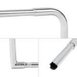 TCMT 1-1/4" Ape Hangers Bars FAT Handlebars Chrome Fit For Harley Softail Sportster XL FLST FSXT - TCMTMOTOR