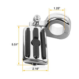 TCMT 1 1/4" Engine Guards Foot Pegs Footpegs Mounting Clamps Fit For Harley Touring - TCMT