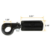 TCMT 1 1/4" Engine Guards Foot Pegs Footpegs Mounting Clamps Fit For Harley Touring - TCMT