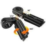TCMT 1 1/4" Engine Guards Foot Pegs Footpegs Mounting Clamps Fit For Harley Touring - TCMT