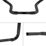 TCMT 1 1/4'' Hanger Bar Handlebar Black Fit For Harley FLST FXST Sportster - TCMT