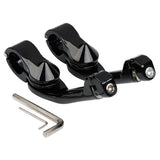 TCMT 1 1/4" Long Angled Highway Engine Guard Bar Footpegs Mount Kit For Harley - TCMTMOTOR