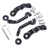 TCMT 1 1/4" Long Angled Highway Engine Guard Bar Footpegs Mount Kit For Harley - TCMTMOTOR