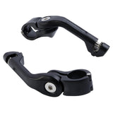 TCMT 1 1/4" Long Angled Highway Engine Guard Bar Footpegs Mount Kit For Harley - TCMTMOTOR