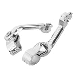 TCMT 1 1/4" Long Angled Highway Engine Guard Bar Footpegs Mount Kit For Harley - TCMTMOTOR