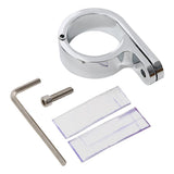 TCMT 1.25" Universal Motorcycle Handlebar Mounts Clamp Clock Kit Fit For Harley - TCMT