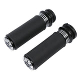 TCMT 1" Electric Handlebar Bar Grips Fit For Harley Street Glide Softail Deluxe Slim - TCMT