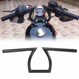 TCMT 1" Handlebar Z Style Custom Bobber Drag Bar Universal Fit For Harley Sportster XL1200 XL883 Honda Yamaha Suzuki Kawasaki - TCMTMOTOR