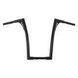 TCMT 10'' 12'' 14'' 16''18" 20" Rise 1.25" Handlebar Bar Black For Harley Davidson FLST FXST - TCMTMOTOR