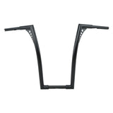 TCMT 10'' 12'' 14'' 16''18" 20" Rise 1.25" Handlebar Bar Black For Harley Davidson FLST FXST - TCMTMOTOR
