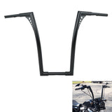 TCMT 10'' 12'' 14'' 16''18" 20" Rise 1.25" Handlebar Bar Black For Harley Davidson FLST FXST - TCMTMOTOR