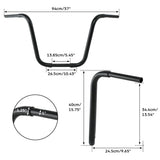 TCMT 10''/12''/14''/16''/18'' Rise Ape Hanger Handlebar Bars Fit For Harley FLST FXST - TCMTMOTOR