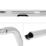 TCMT 10"/12" Rise 1.25" Ape Hanger Handlebar Fit For Indian Chieftain '14-'17 - TCMT