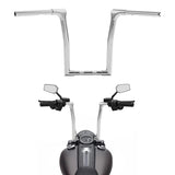 TCMT 10"/14" Rise Ape Hanger Handlebar Fit For Harley Softail '18-'24 - TCMT
