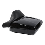 TCMT 10.7'' Chopped Tour Pack with Wrap Around Backrest Pad Fit For Harley Touring '14-'24